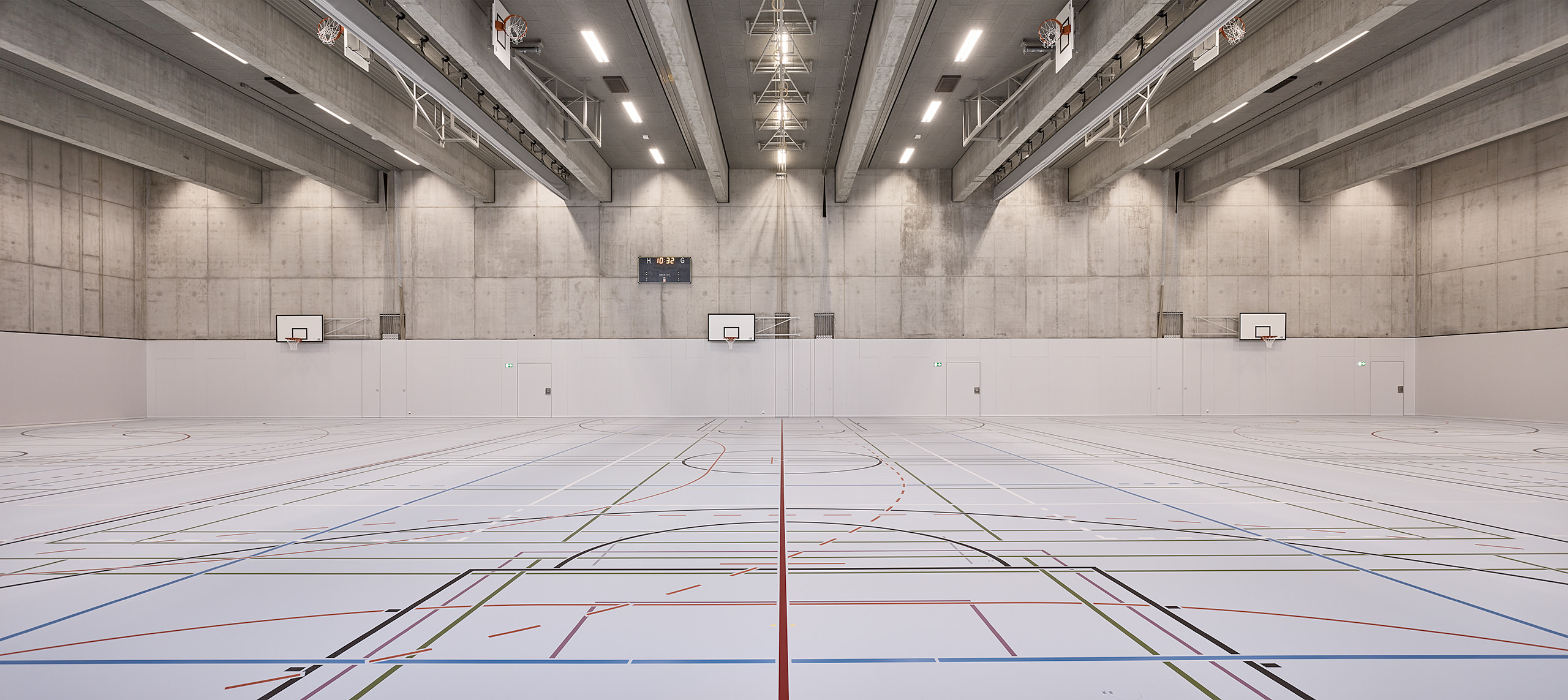 Dreifachturnhalle Kantonsschule Wettingen